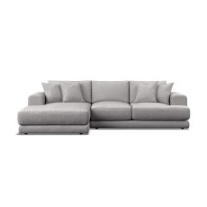 Niki Fabric Medium 3 Seater Chaise Sofa