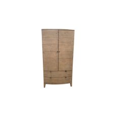 Bermuda Reclaimed Wood Large Double Wardrobe With Drawers Bermuda Reclaimed Wood Large Double Wardrobe With Drawers