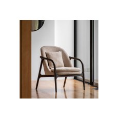Gallery Direct Alegra Armchair in Taupe Gallery Direct Alegra Armchair in Taupe
