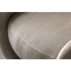 Gallery Direct Curvo Armchair in Cream Gallery Direct Curvo Armchair in Cream