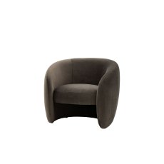 Gallery Direct Curvo Armchair in Espresso Gallery Direct Curvo Armchair in Espresso