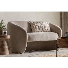 Gallery Direct Curvo 2 Seater Sofa in Cream Gallery Direct Curvo 2 Seater Sofa in Cream