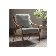 Gallery Direct Reliant Armchair in Natural Linen Gallery Direct Reliant Armchair in Natural Linen