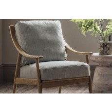 Gallery Direct Reliant Armchair in Natural Linen