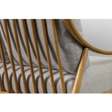 Gallery Direct Reliant 2 Seater Sofa in Natural Linen Gallery Direct Reliant 2 Seater Sofa in Natural Linen