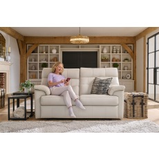 G Plan Laurie Leather 2 Seater Sofa