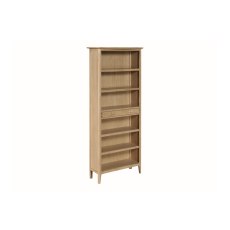 Cotswold Oak Tall Bookcase with Drawer
