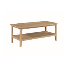 Cotswold Oak Coffee Table with Shelf