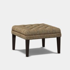 Tetrad Mackenzie Harris Tweed Buttoned Stool