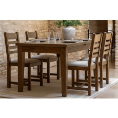 Gallery Direct Hardwick Smoked Oak Ext 160-210cm Dining Table