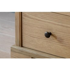 Gallery Direct Malvern Natural Oak 3 Drawer Chest of Drawers