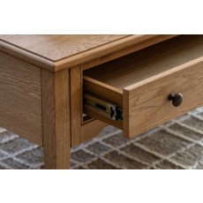 Gallery Direct Malvern Natural Oak 1 Drawer Coffee Table