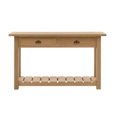 Gallery Direct Eton Natural 2 Drawer Console Table Gallery Direct Eton Natural 2 Drawer Console Table
