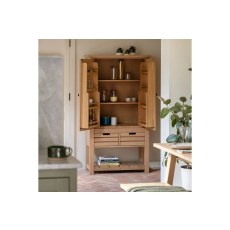 Gallery Direct Eton Natural Larder Cupboard