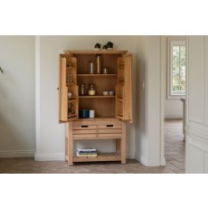 Gallery Direct Eton Natural Larder Cupboard