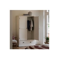 Gallery Direct Eton Painted White Wardrobe