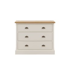 Gallery Direct Eton Painted White 3 Drawer Chest of Drawers Gallery Direct Eton Painted White 3 Drawer Chest of Drawers