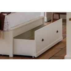 Gallery Direct Eton Painted White Storage Bedframe