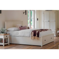 Gallery Direct Eton Painted White Storage Bedframe
