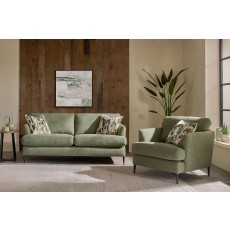 Jonas Fabric Small 2 Seater Sofa