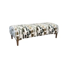 Jonas Fabric Legged Footstool Jonas Fabric Legged Footstool