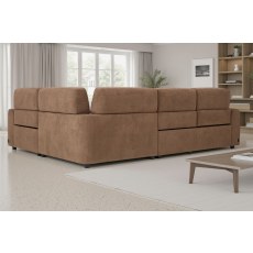 Summer 5 Seater Corner Sofa with Power Recliner and Headrest