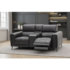 Lumea Tech 2 Seater Recliner Sofa with Power Headrest, Heat Function & Tech Console Lumea Tech 2 Seater Recliner Sofa with Power Headrest, Heat Function & Tech Console
