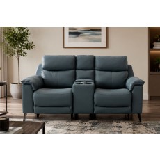 Dixon 2 Seater Recliner Sofa with Power Headrest & Tech Console Dixon 2 Seater Recliner Sofa with Power Headrest & Tech Console