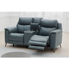 Dixon 2 Seater Recliner Sofa with Power Headrest & Tech Console