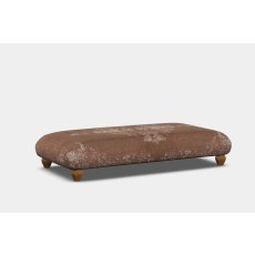 Tetrad Heritage Jacaranda Bagru Large Rectangular Stool