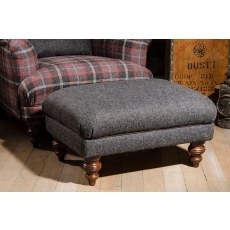 Tetrad Braemar Harris Tweed Stool