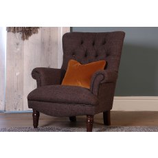 Tetrad Regent Harris Tweed Standard Chair Tetrad Regent Harris Tweed Standard Chair