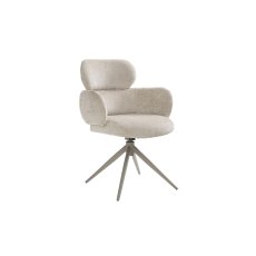 Vida Living Apollo Beige Fabric Dining Chair Vida Living Apollo Beige Fabric Dining Chair