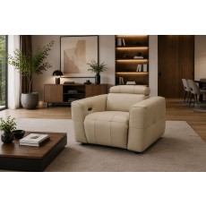 Monaco Arm Chair with Power Recliner and Headrest