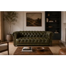 Buckland Chesterfield 2.5 Seater Sofa with Buttoned Back and Seat Cushions Buckland Chesterfield 2.5 Seater Sofa with Buttoned Back and Seat Cushions