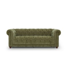 Buckland Chesterfield 2.5 Seater Sofa with Buttoned Back and Seat Cushions