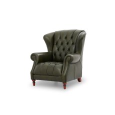 Buckland Chesterfield Buttoned Wing Chair
