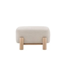 Gallery Direct Husby Footstool in Willow Dusty