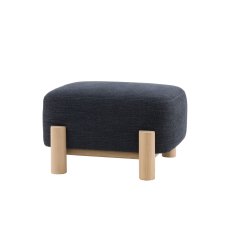 Gallery Direct Husby Footstool in Willow Pacific
