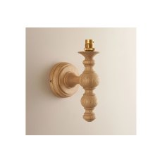 Gallery Direct Bibury Natural Ash 1x Wall Light