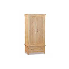 New Trinity Natural Oak Gents Wardrobe