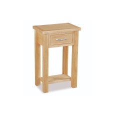 New Trinity Natural Oak Telephone Table New Trinity Natural Oak Telephone Table