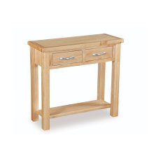New Trinity Natural Oak Console Table