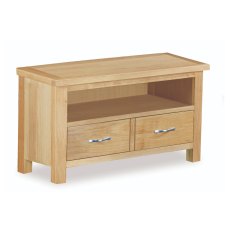 New Trinity Natural Oak Small TV Unit