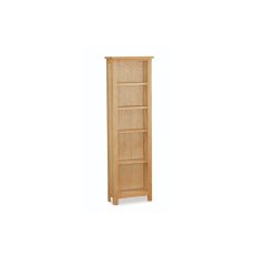 New Trinity Natural Oak Slim Bookcase