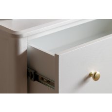 Gallery Direct Acton White 3 Drawer Chest of Drawers