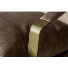 Gallery Direct Fabien Lounger Chair in Mineral Soft Fabric