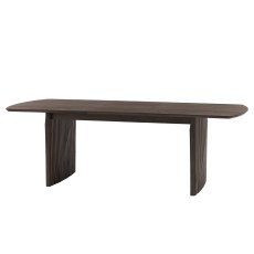 Gallery Direct Onda Walnut Ext 180-230cm Oval Dining Table