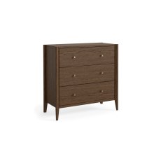 Paris Brown 3 Drawer Chest of Drawers