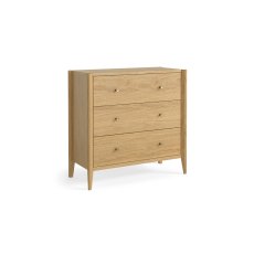 Paris Natural 3 Drawer Chest of Drawers Paris Natural 3 Drawer Chest of Drawers